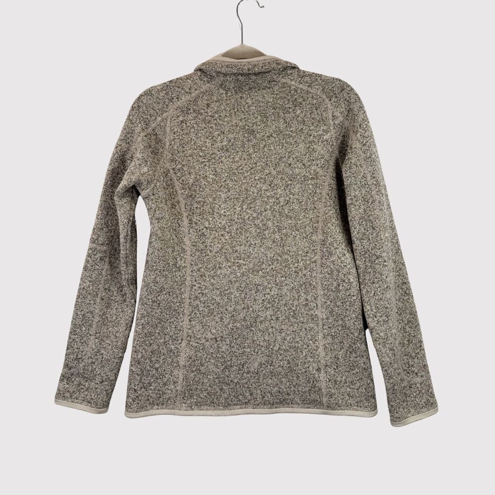 Patagonia Womens Better Sweater Pelican 1/4 Zip Fleece Pullover Outdoor Medium - Picture 3 of 12